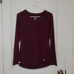Women's Size Large Danskin Purple Longsleeve Shirt